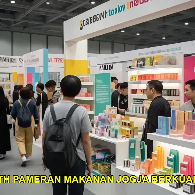 booth pameran makanan jogja berkualitas